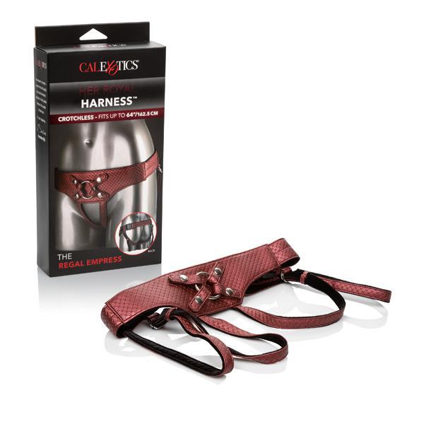 Her Royal Harness The Regal Empress Red - Temptations