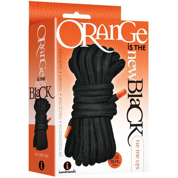Icon THE 9'S ORANGE IS THE NEW BLACK TIE ME UPS - Temptations