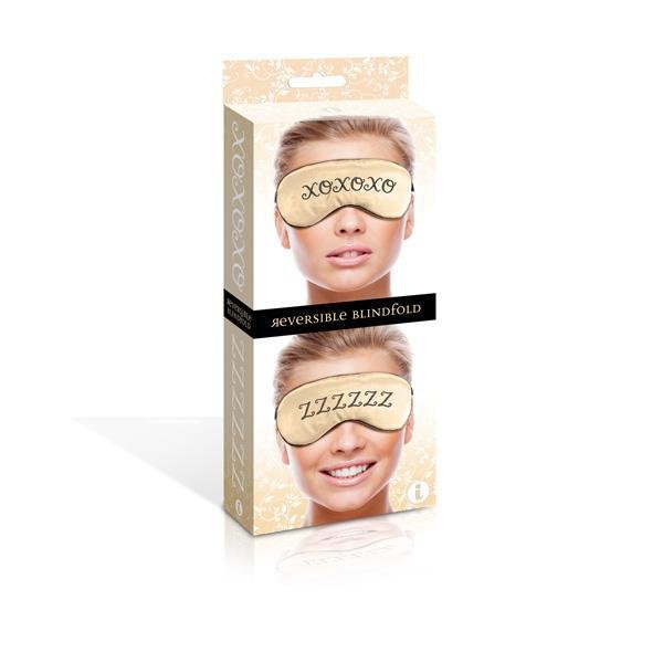 Icon THE 9'S XOXO/ZZZ SATIN BLINDFOLD - Temptations
