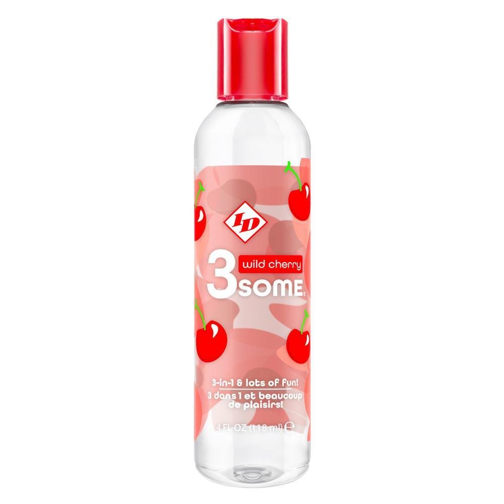 Id 3Some Wild Cherry Lube 4 oz - Temptations