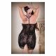 Isabelle Black Lace Dress With Panty - Temptations