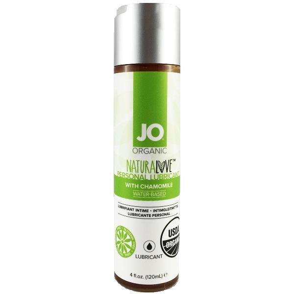 JO Naturalove Organic Lubricant Original 4 oz. - Temptations