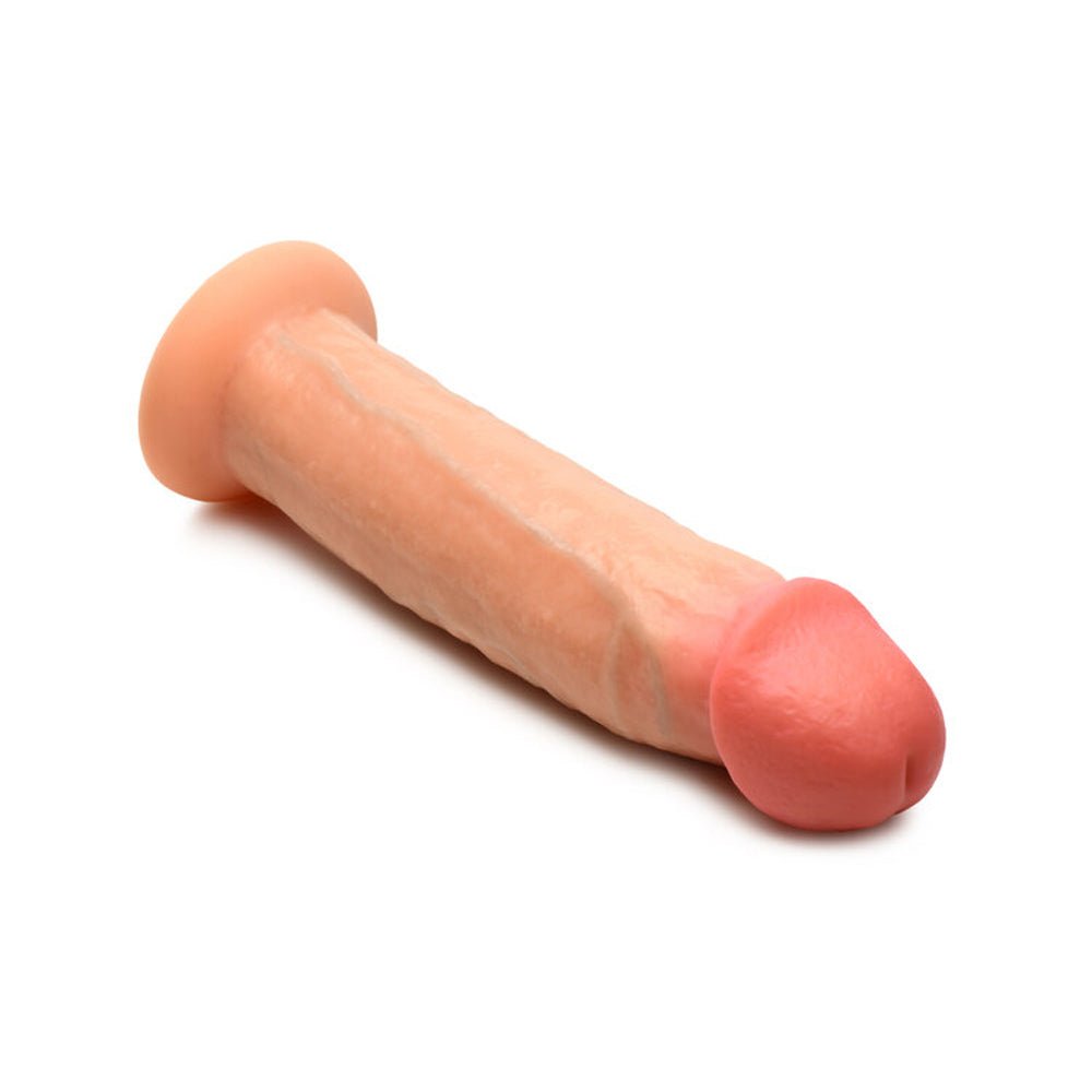 Jock 8.5" Realistic Skin Silicone Dildo Light