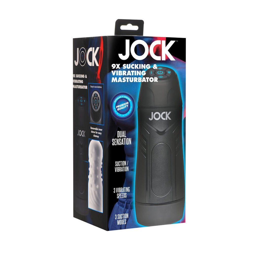 Jock 9X Sucking & Vibrating Masturbator