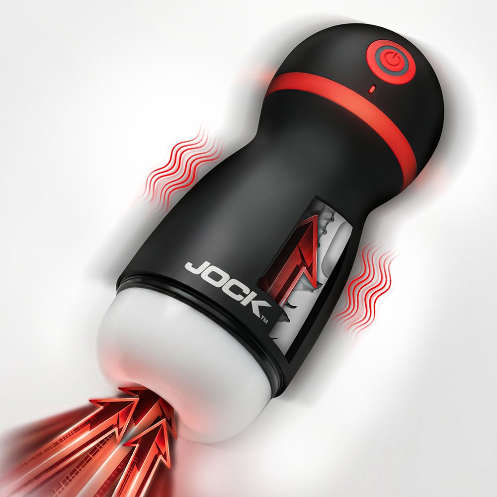 Jock Advanced Ultra Suck Sucking & Vibrating Masturbator