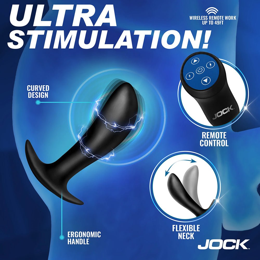 Jock Electro Spark E-Stim Slim Prostate Plug