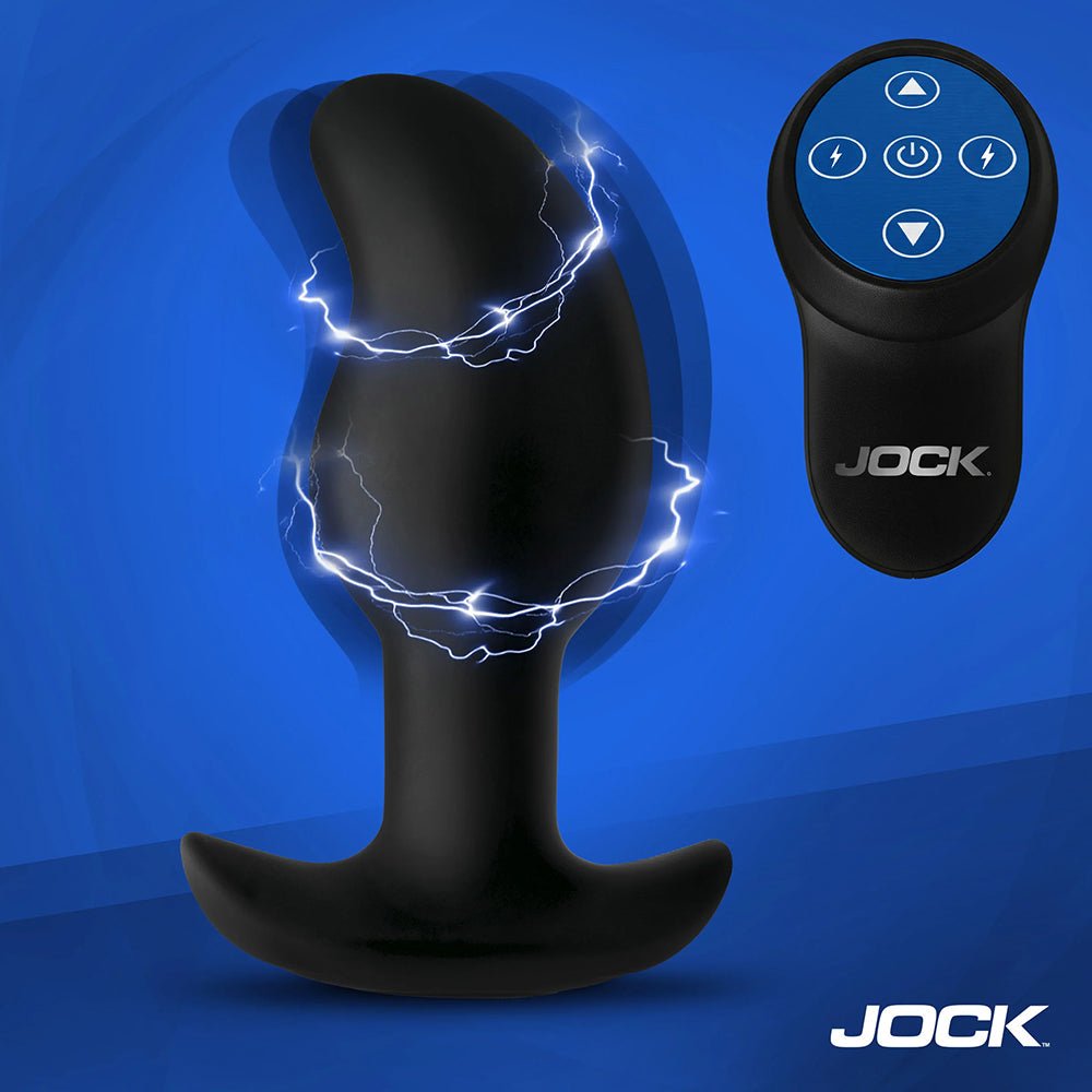 Jock Electro Volt E-Stim Curved Prostate Plug