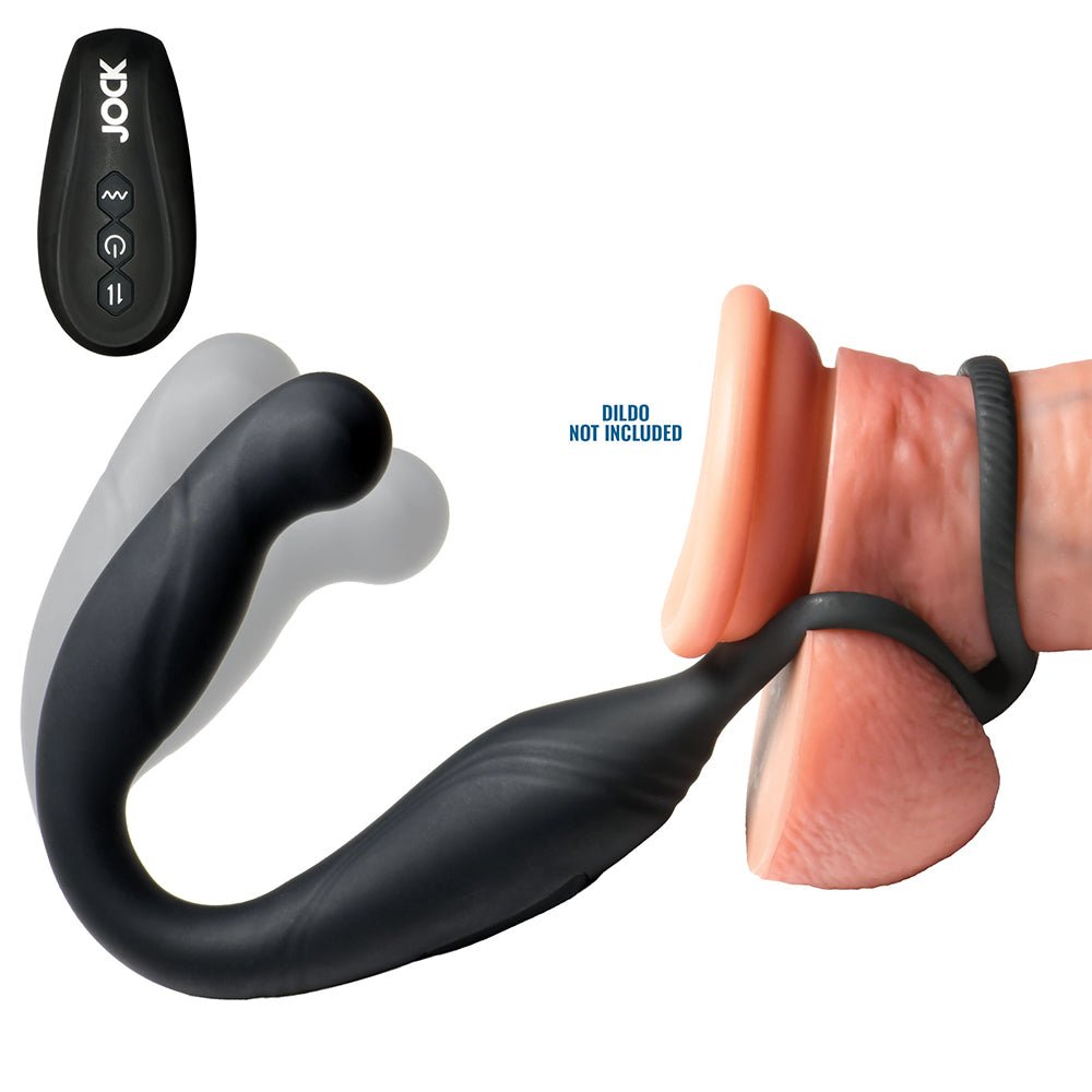 Jock Enhancers Axis Gyrating Prostate Vibrator With C-Ring
