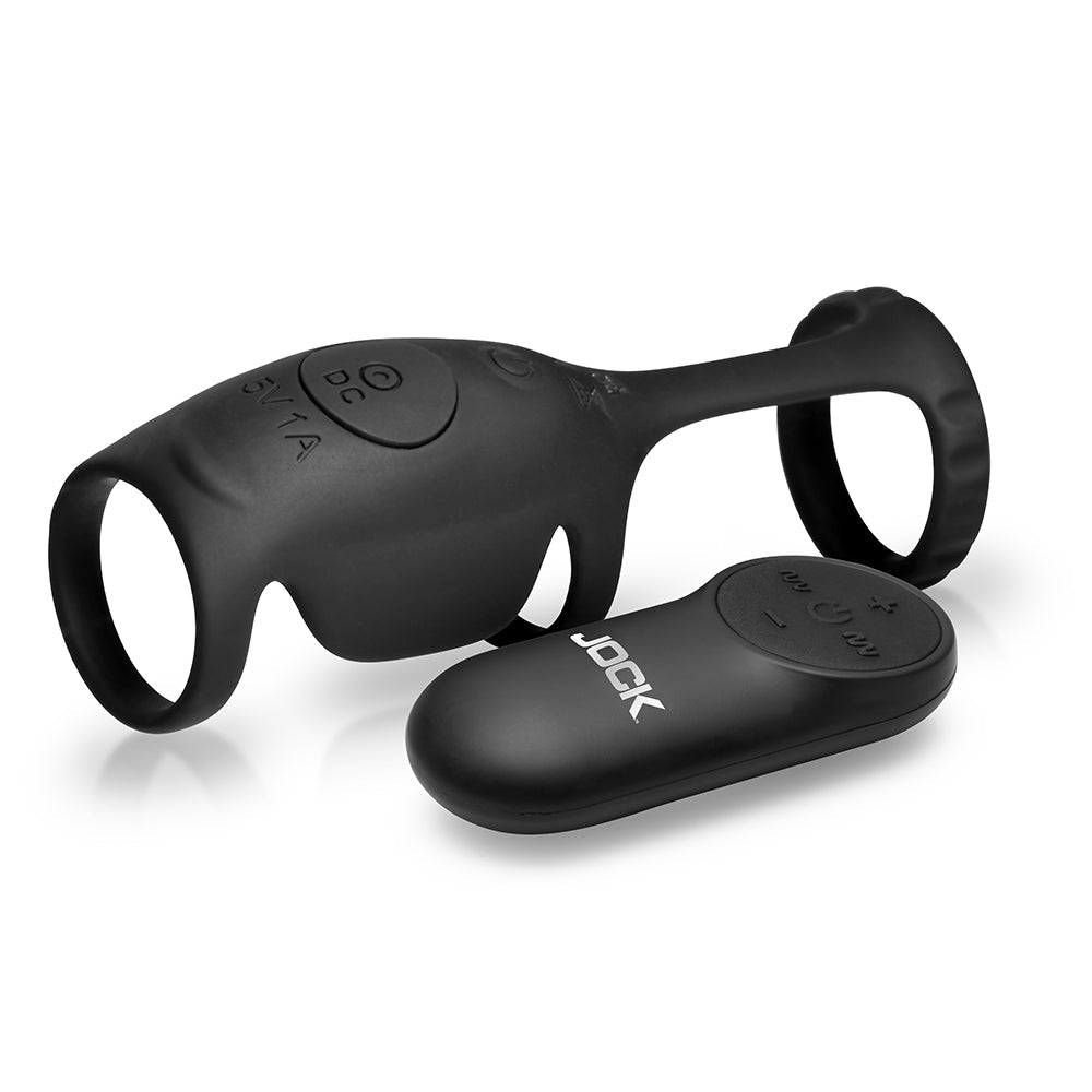 Jock Enhancers Blitz Vibrating Penis Sleeve C-Ring W/ Remote