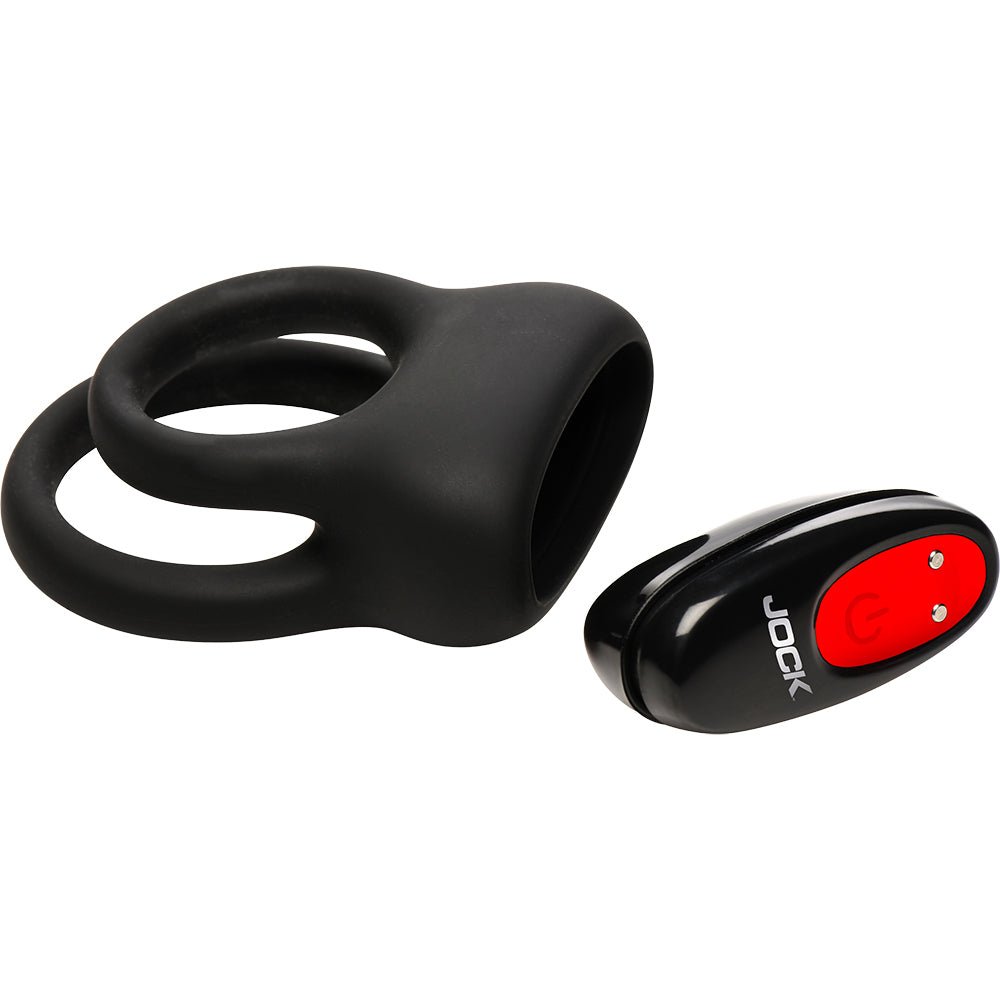 Jock Enhancers Hard-On Vibrating Silicone Double C-Ring