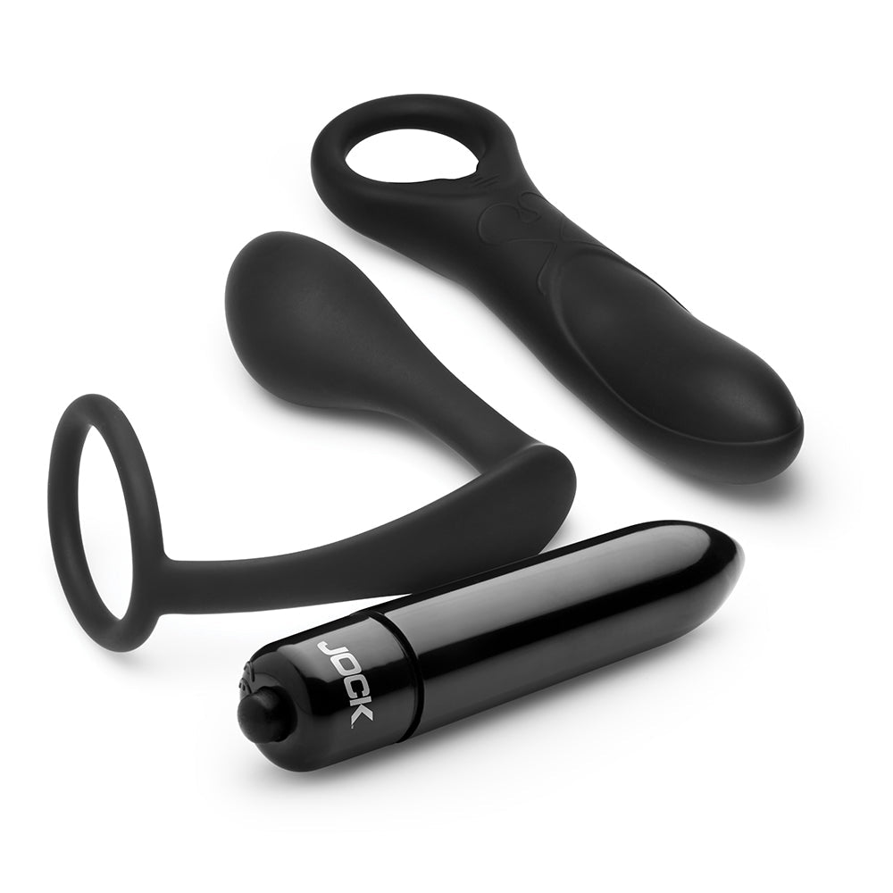 Jock Enhancers P-Spotter Silicone Prostate Vibrator Set