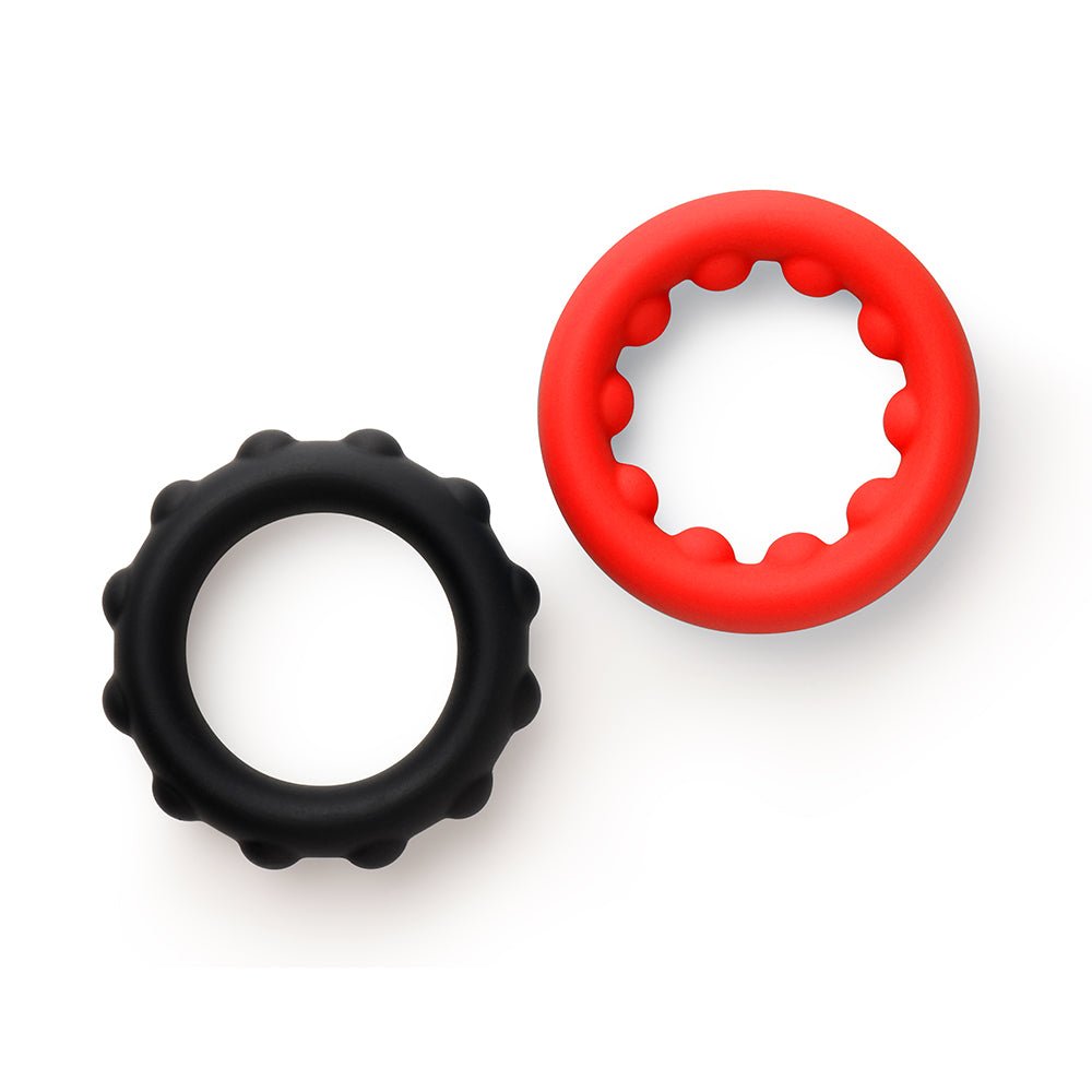 Jock Enhancers Weighted Silicone C-Ring Set