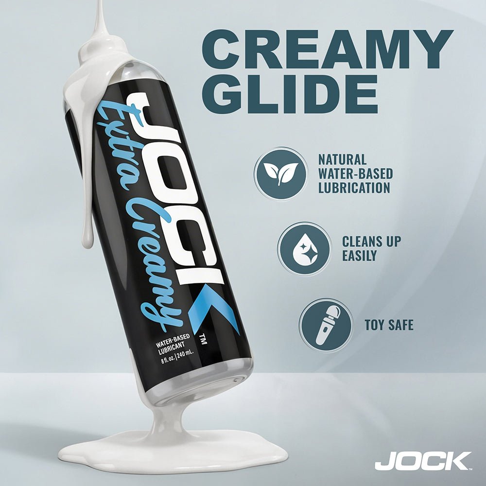 Jock Extra Creamy Water-Based Lubricant 8 oz.