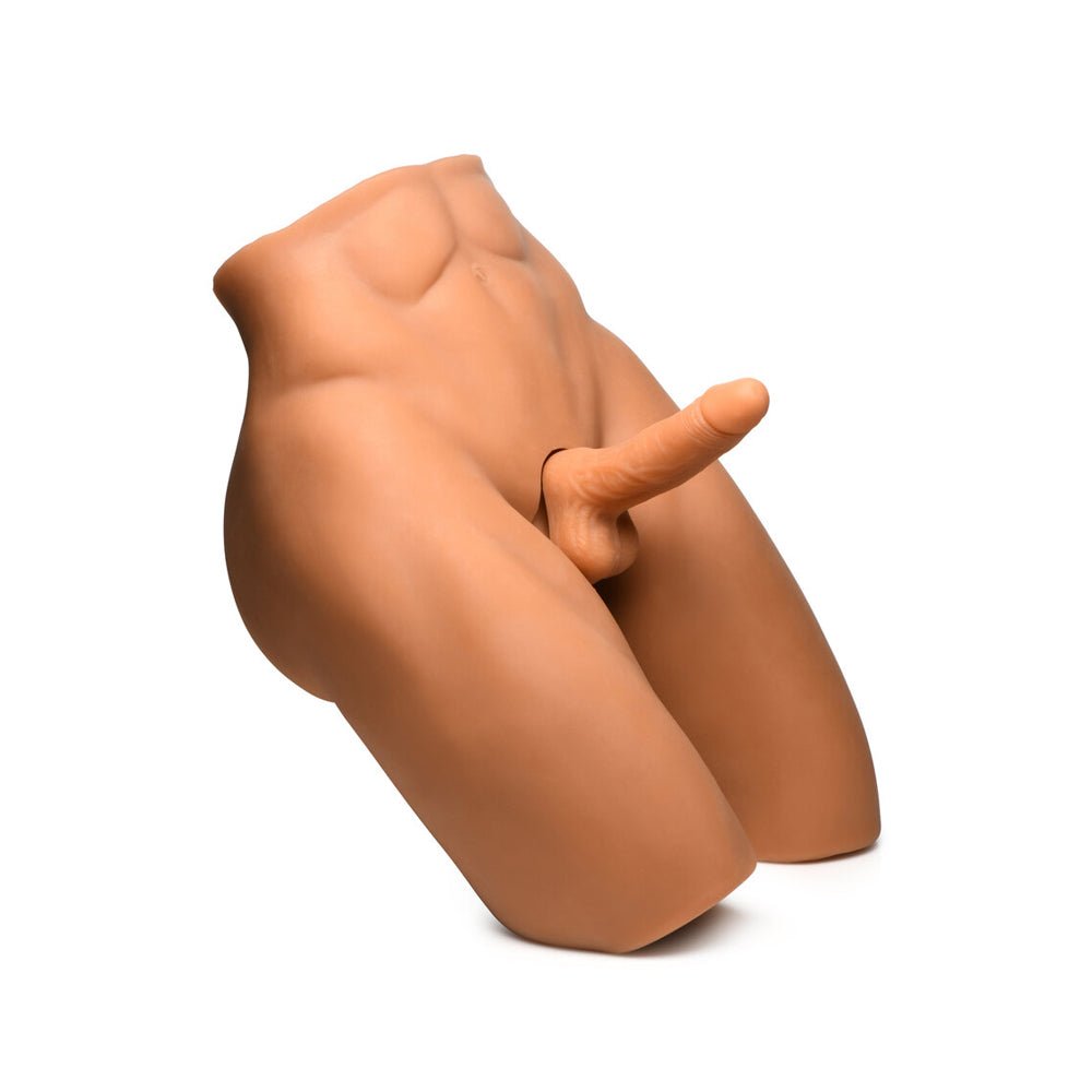 Jock Poseable Torso W/ Thrusting Dildo Medium