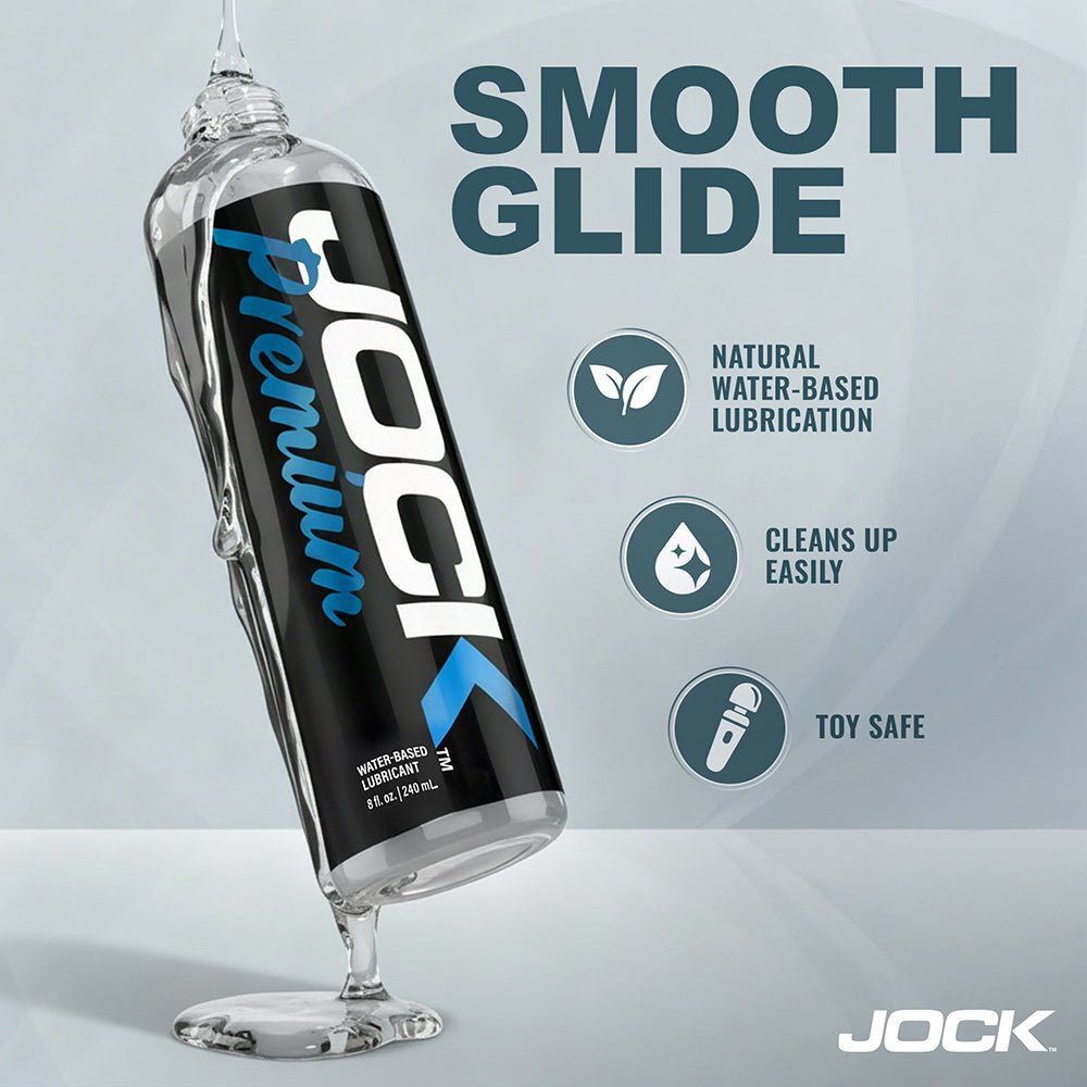Jock Premium Water-Based Lubricant 8 oz.