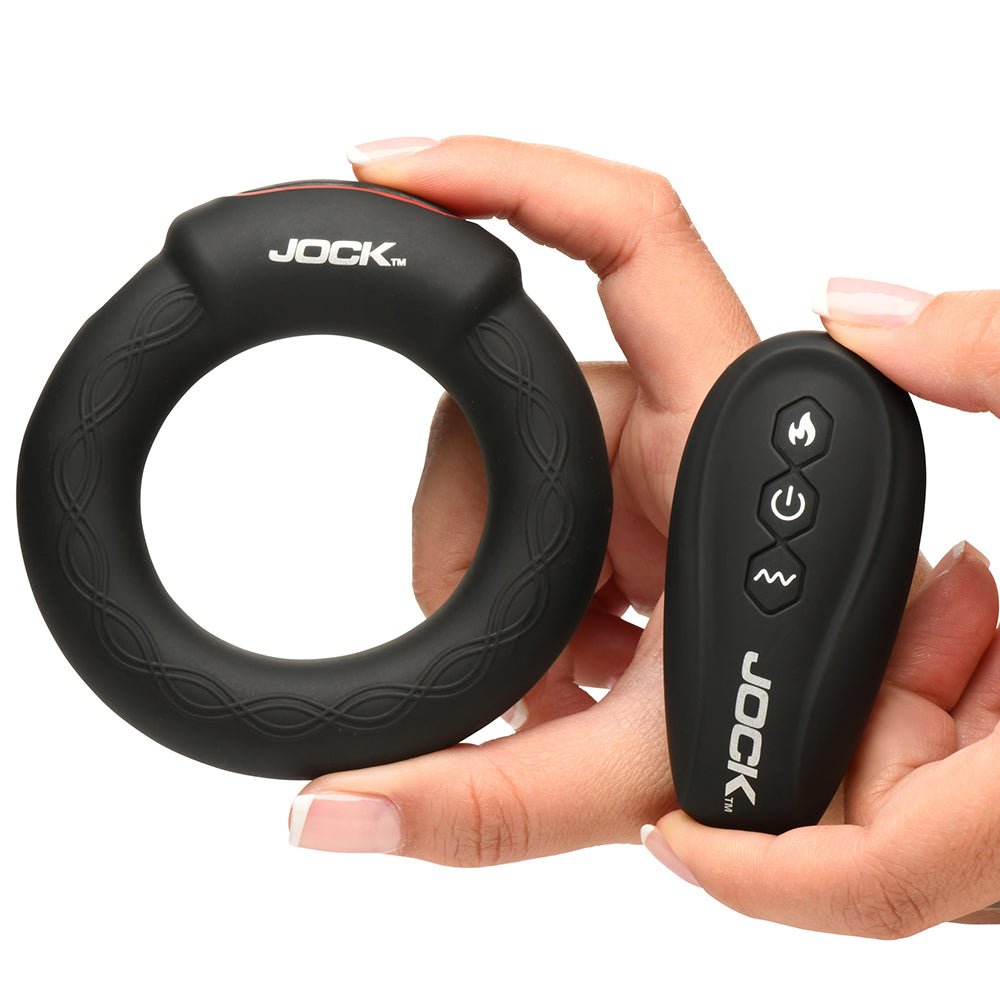 Jock Rumbler 2" Vibrating & Warming C-Ring