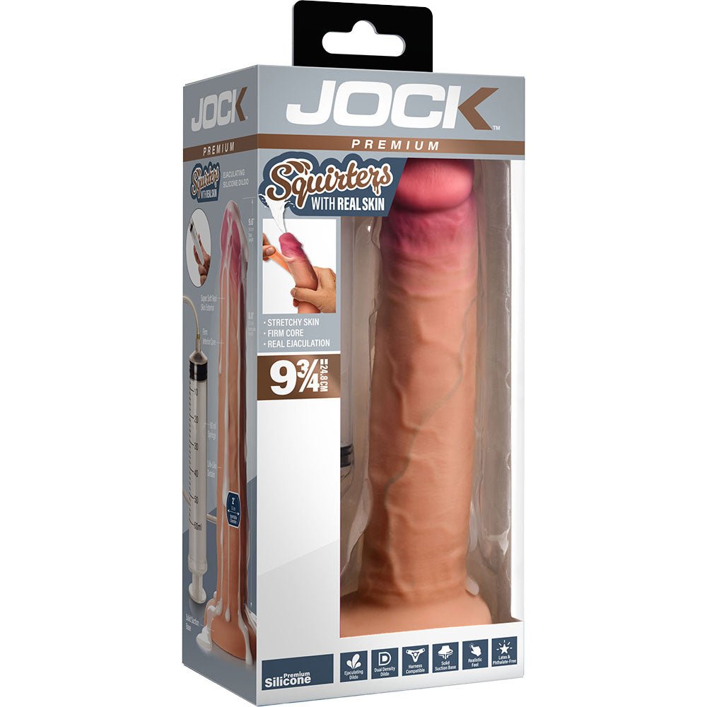 Jock Squirters 9.75" Ejaculating Silicone Dildo