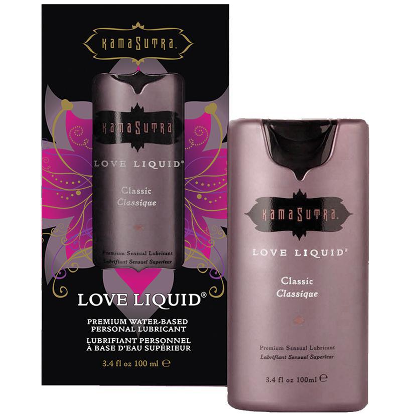 Kama Sutra Love Liquid Lubricant - Classic 3.4oz - Temptations