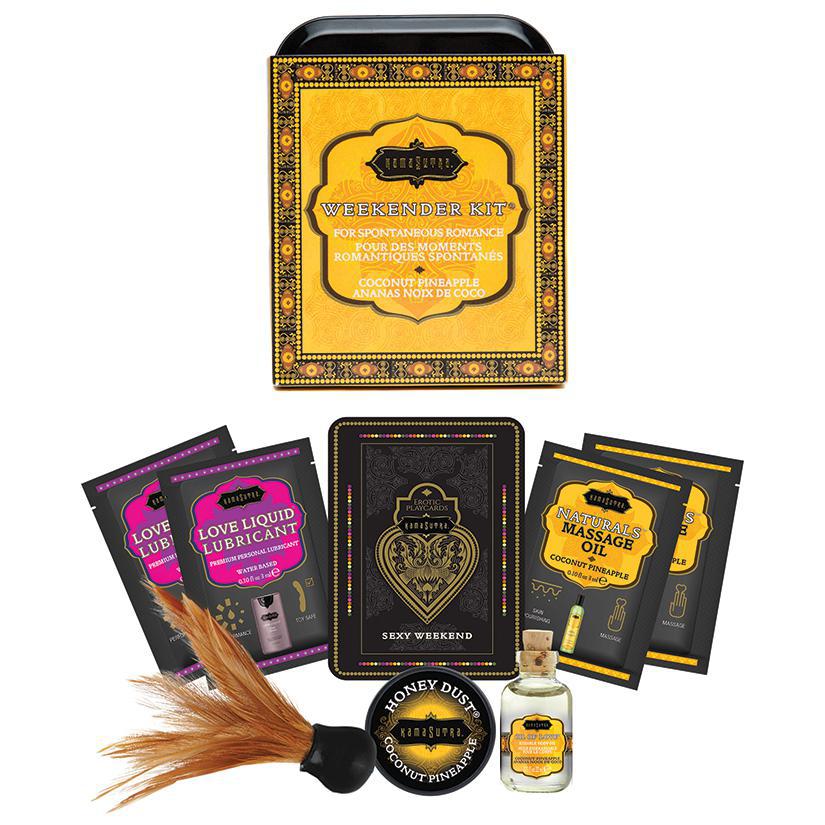Kama Sutra The Weekender Kit - Coconut Pineapple - Temptations