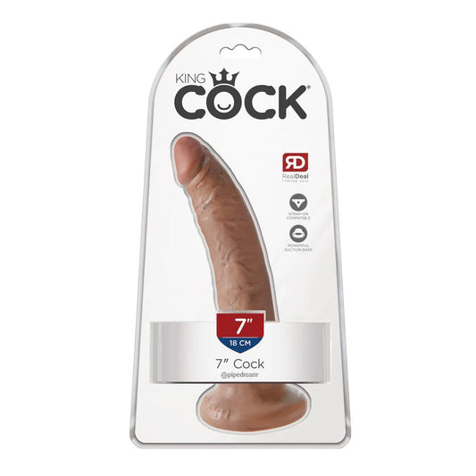 King Cock 7" Cock Tan
