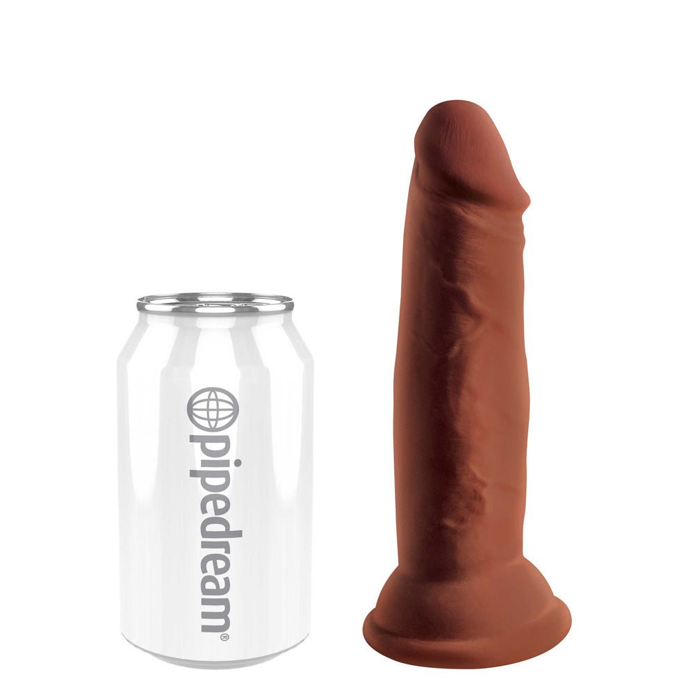 King Cock Plus 6" Triple Density Cock Brown