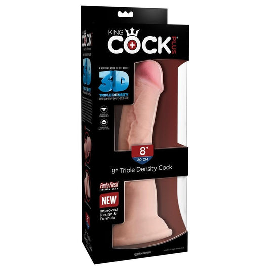 King Cock Plus 8" Triple Density Cock - Temptations