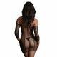 Le Desir Duo Net Sleeved Mini Dress - Temptations
