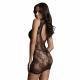 Le Desir High Neck Lace Mini Dress - Temptations