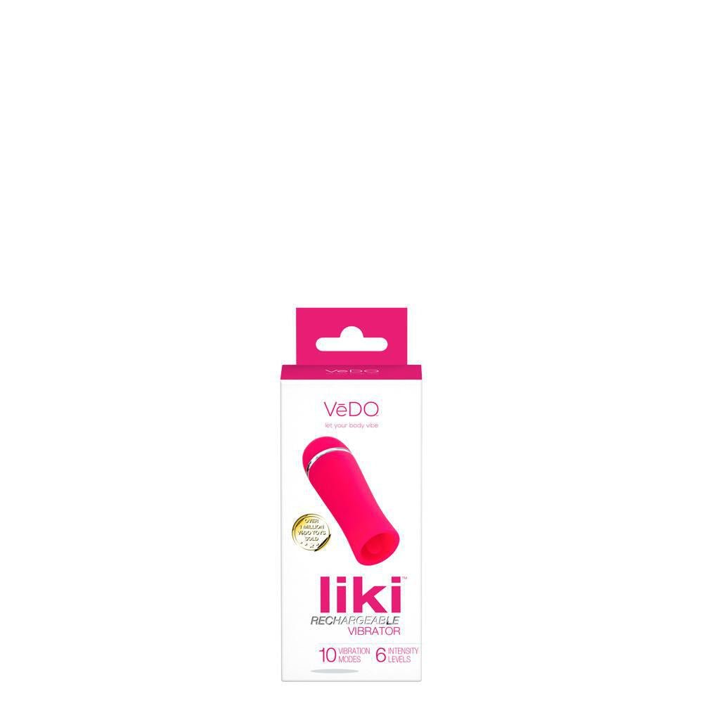 Liki Rechargeable Flicker Vibe Foxy Pink - Temptations