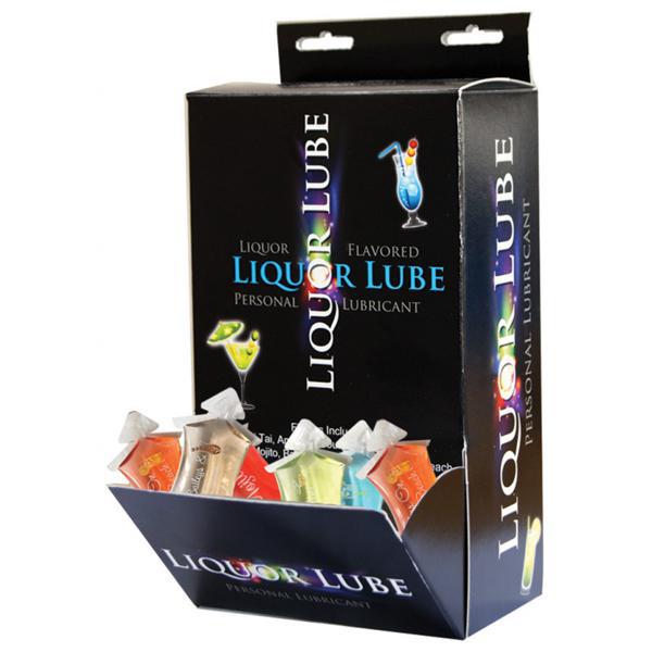Liquor Lube 10Ml 50Ct Asst Display - Temptations