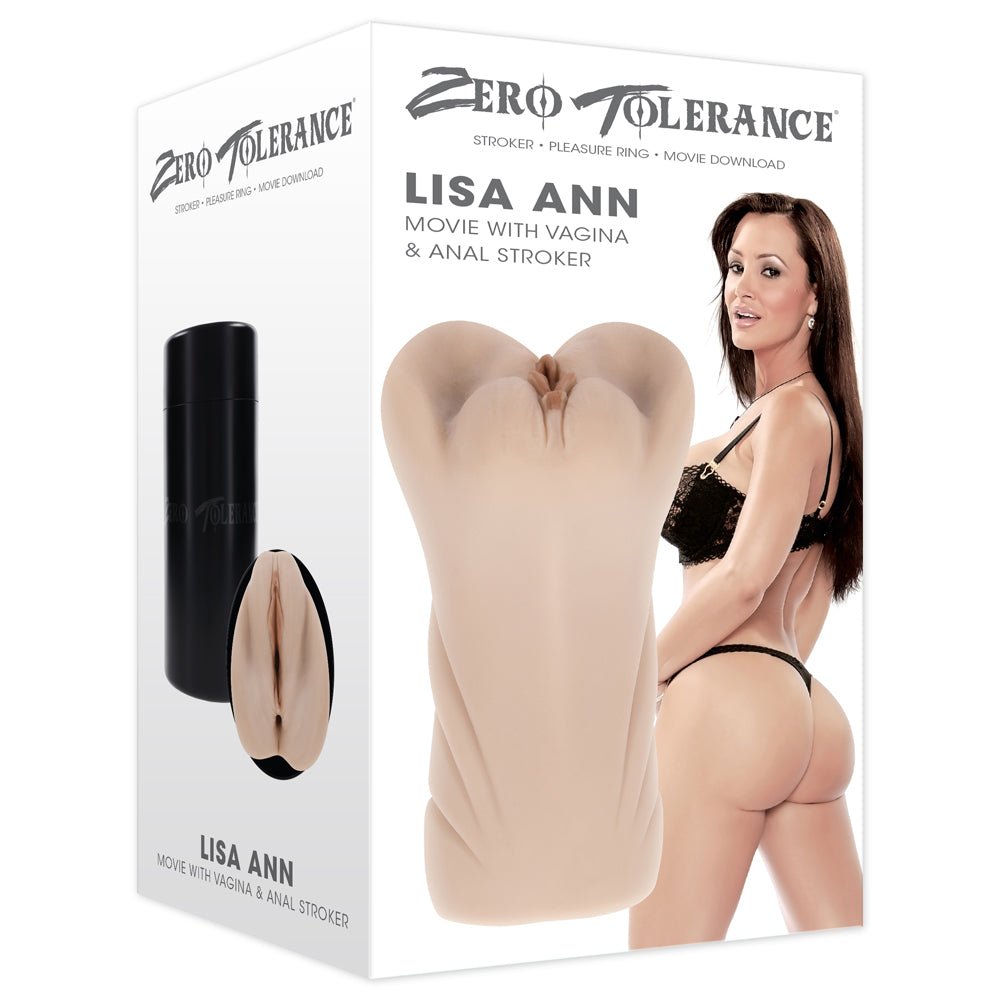 Lisa Ann Movie With Vagina & Anal Stroker