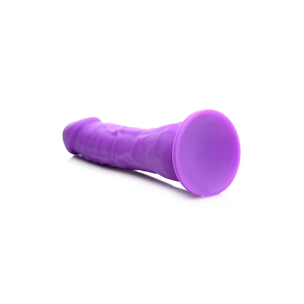 Lollicock 7" Silicone Dildo Without Balls Grape