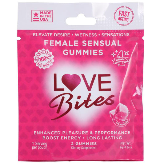 Love Bites Female Sensual Gummies - Temptations