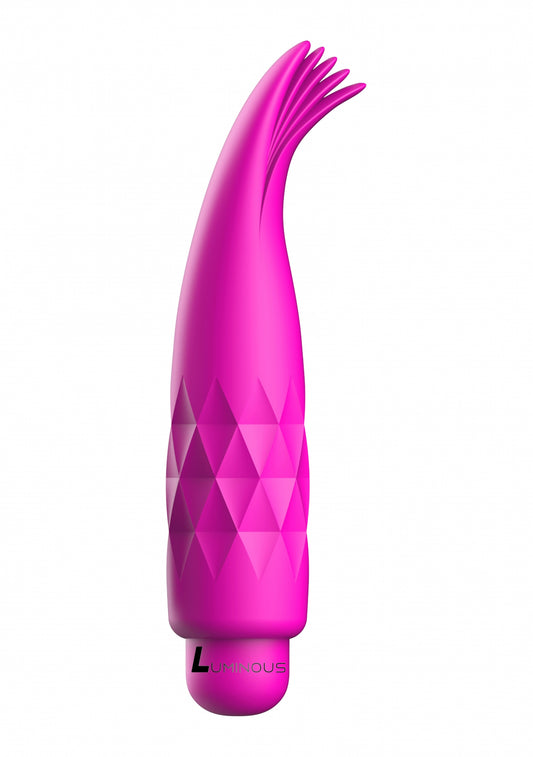 Luminous Zoe Abs Bullet With Silicone Sleeve 10-Speeds Fuchsia - Temptations