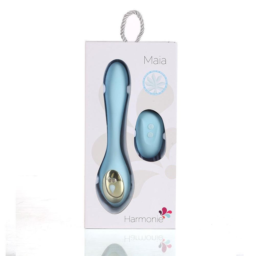 Maia Harmonie Remote Control Silicone Bendable Vibrator - Temptations