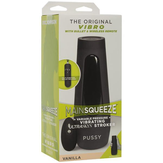 Main Squeeze The Original Vibro Pussy Vanilla - Temptations