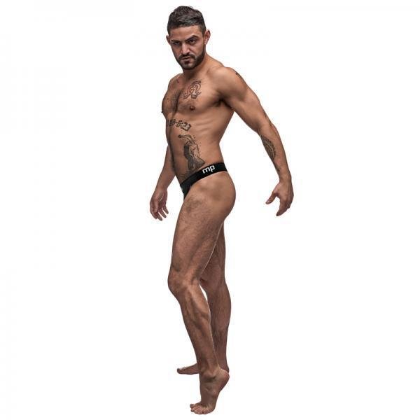 Male Power BLACK NITE THONGBLACK416255BKSM - Temptations