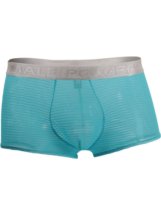 Male Power Mesh Rib Mini Short Seafoam - Large - Temptations