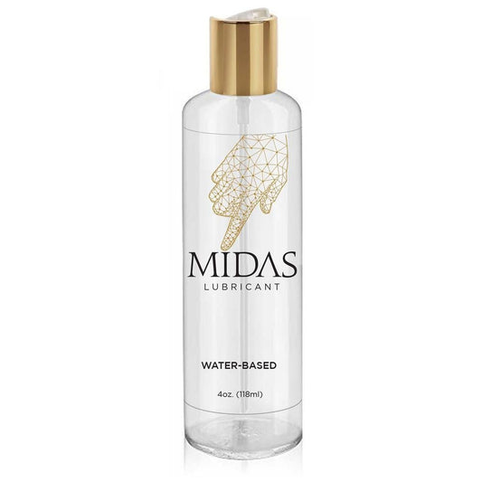 Midas Water Based Lubricant 4 oz. - Temptations