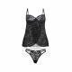 Midnight Garden Tulip Babydoll & Thong Panty - Temptations