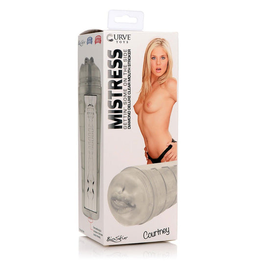 Mistress Deluxe Mouth Stroker Clear