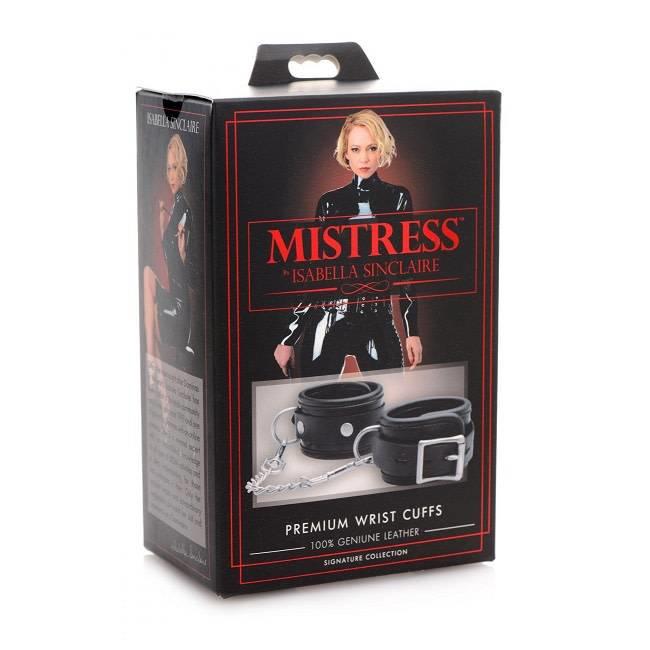 MISTRESS LEATHER WRIST CUFFS - Temptations