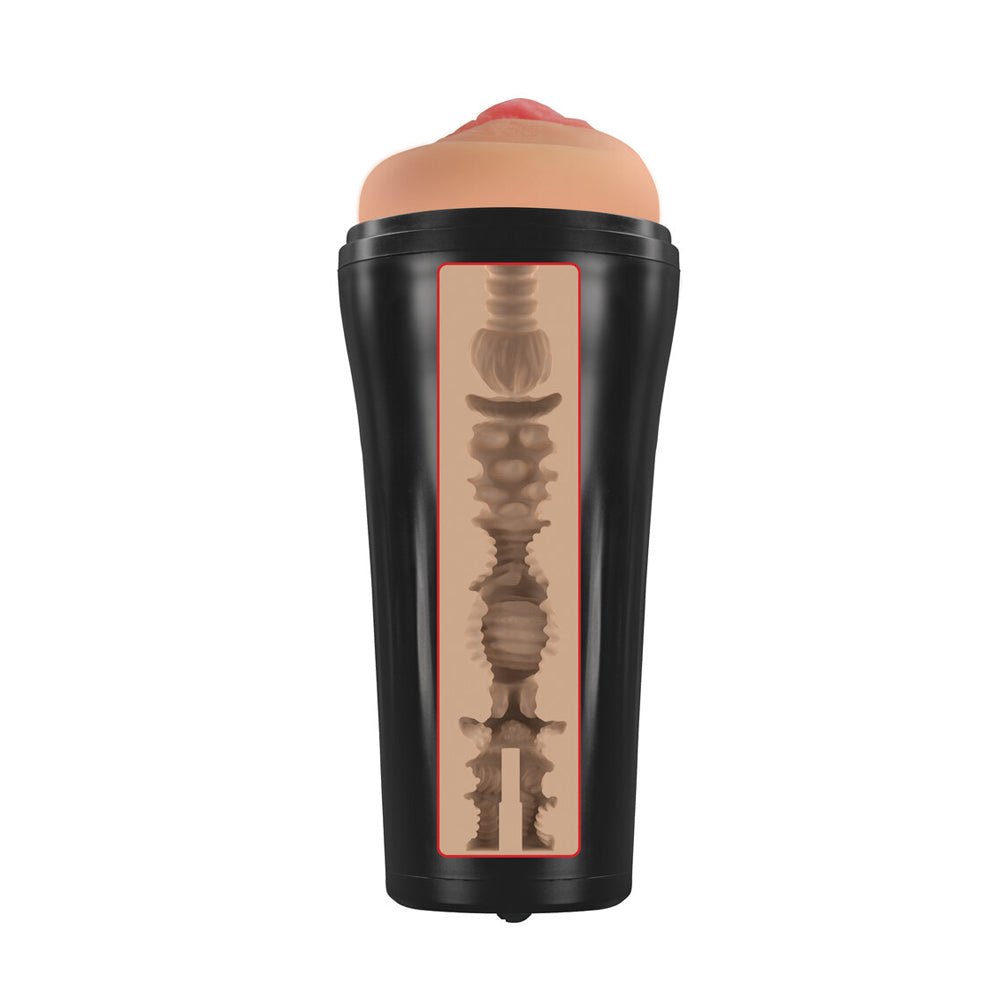 Mistress Vibrating Pussy Masturbator Medium