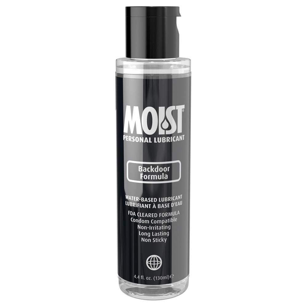 Moist Personal Lubricant Backdoor Formula 4.4 Oz - Temptations