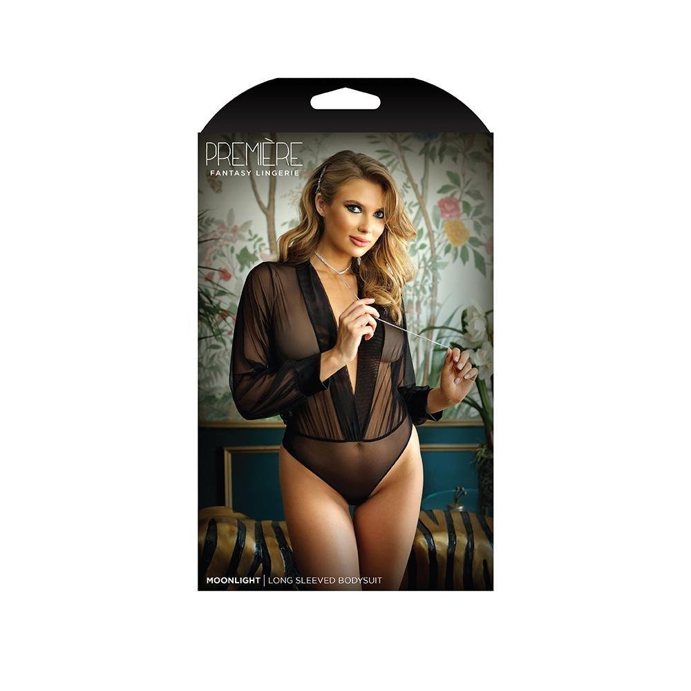 Moonlight Long Sleeved Bodysuit - Temptations