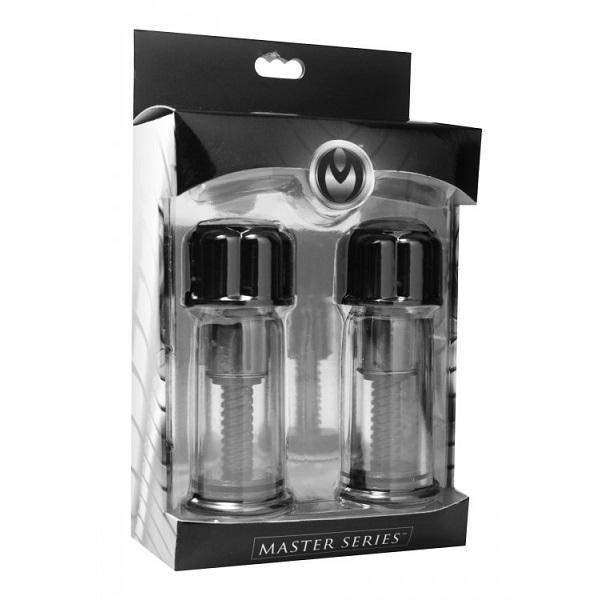 MS Black Max Powerful Twist Nipple Suckers - Temptations