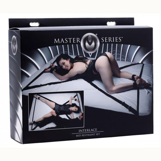 MS Interlace Over And Under The Bed Restraint Set - Temptations