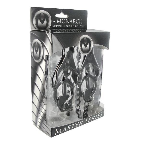 MS Monarch Noir Nipple Vice - Temptations