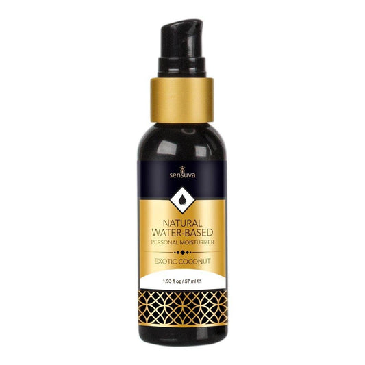 Natural Water - Based Personal Moisturizer - Exotic Coconut 2 fl. oz. Bottle - Temptations
