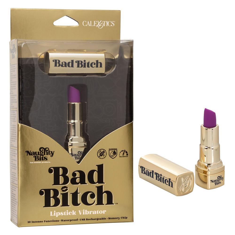 Naughty Bits Bad Bitch Lipstick Vibrator - Temptations